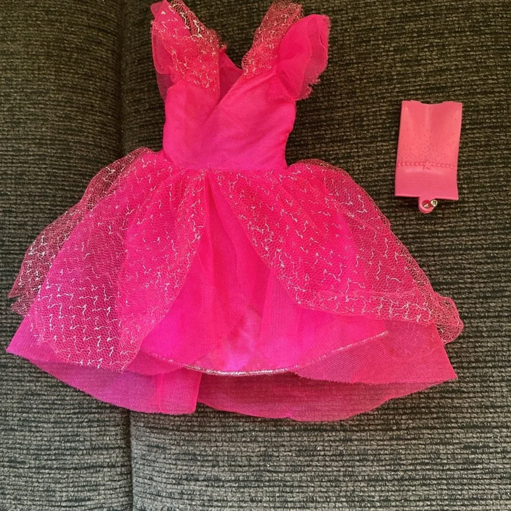 Rare Vintage kenner Tonka Wishing Star Princess Doll DRESS & BATTERY COVER ONLY